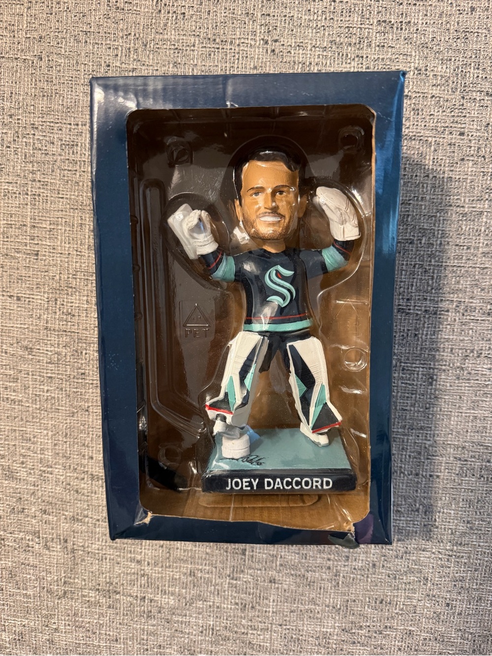 Seattle Kraken Joey Daccord #35 Bobblehead – Stadium Giveaway — NEW